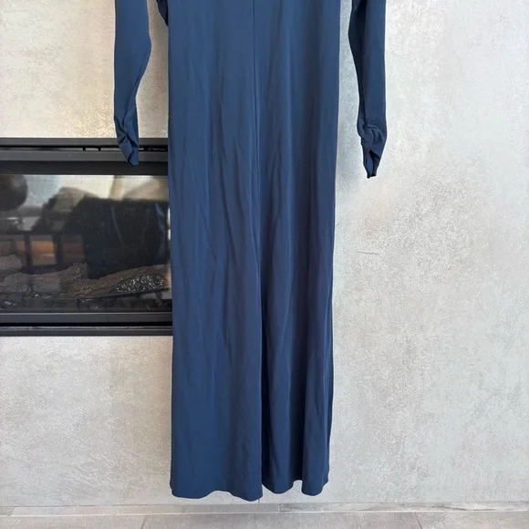 chinese dress ladies Banana Republic NWT Pink Navy Pleated Maxi Dress-2 main image 0